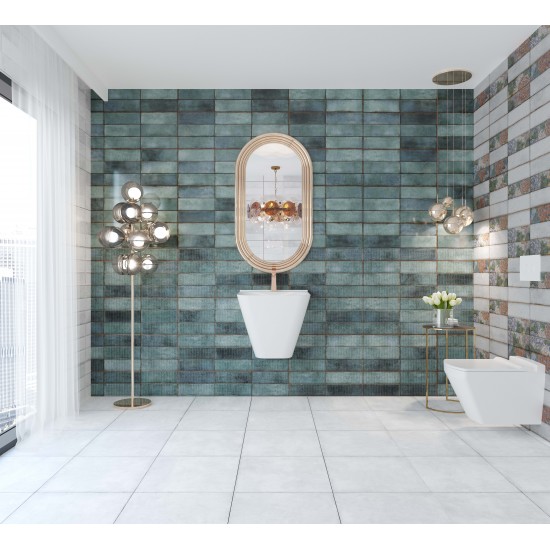 Πλακάκι Juno Emerald 30Χ90 Πράσινο